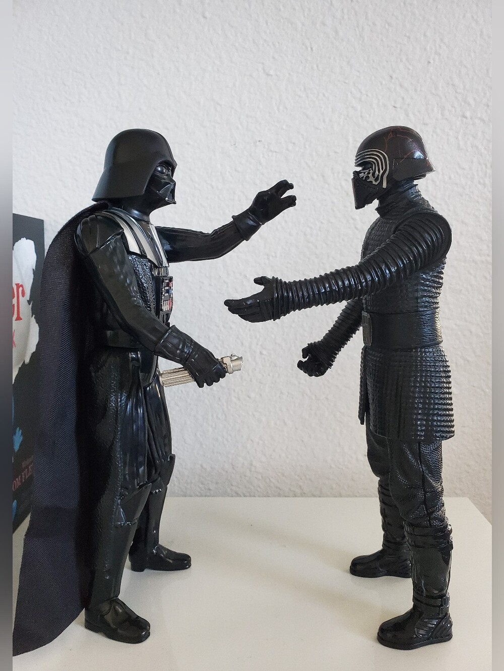 Hasbro Star Wars Kylo Ren Darth Vader action figures
